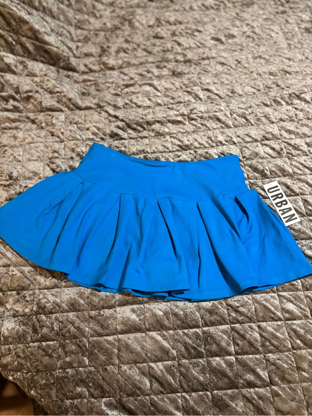 NWT Urban Outfitters Bright Blue Circle Skirt‎ #1402